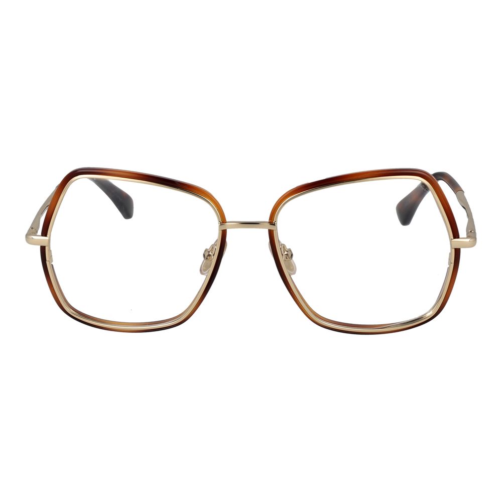 Gold Women Glasses Frame