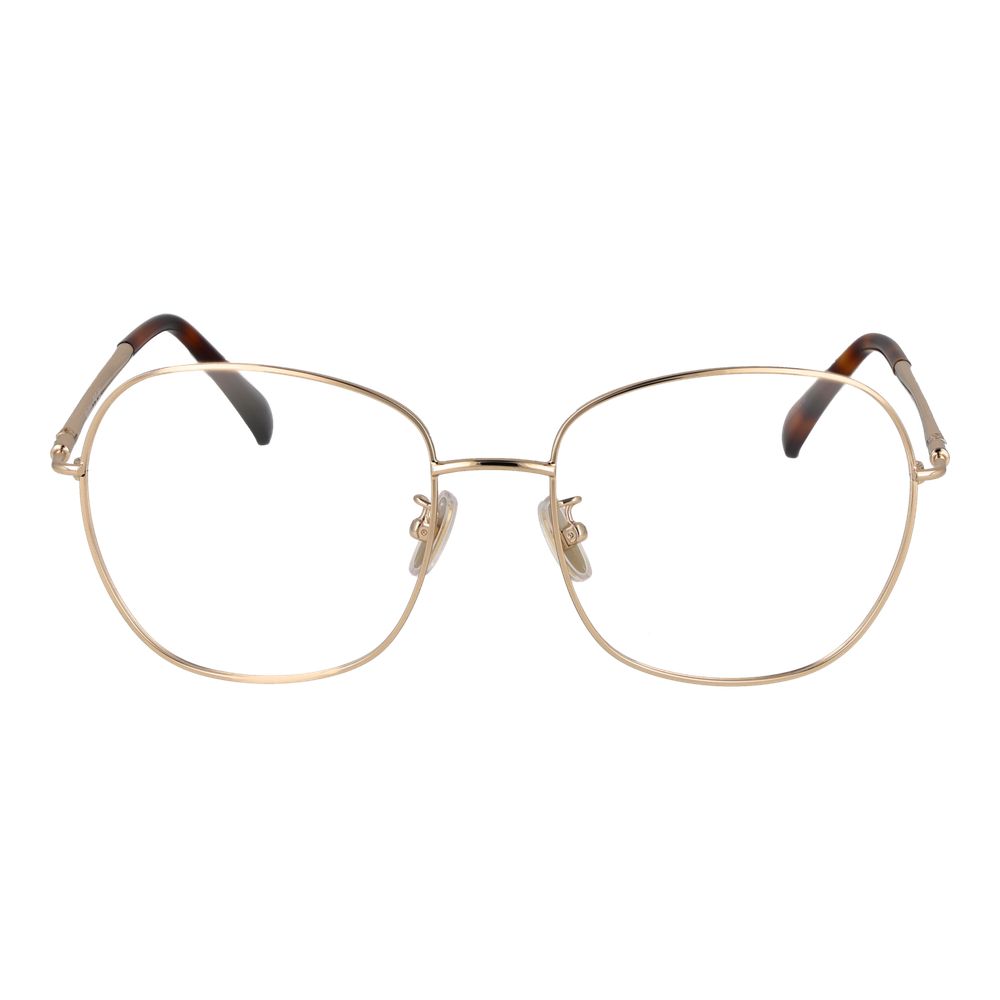 Gold Women Glasses Frame