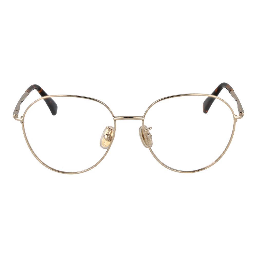 Gold Women Glasses Frame