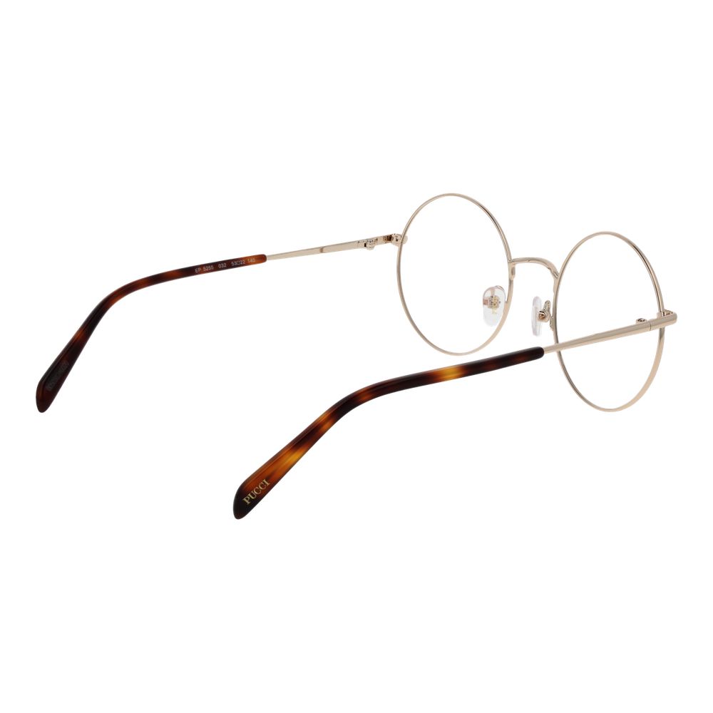 Gold Women Glasses Frame