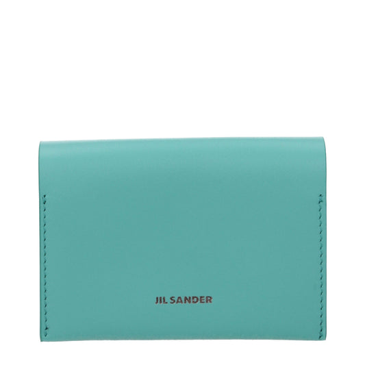 Green Leather Cardholders