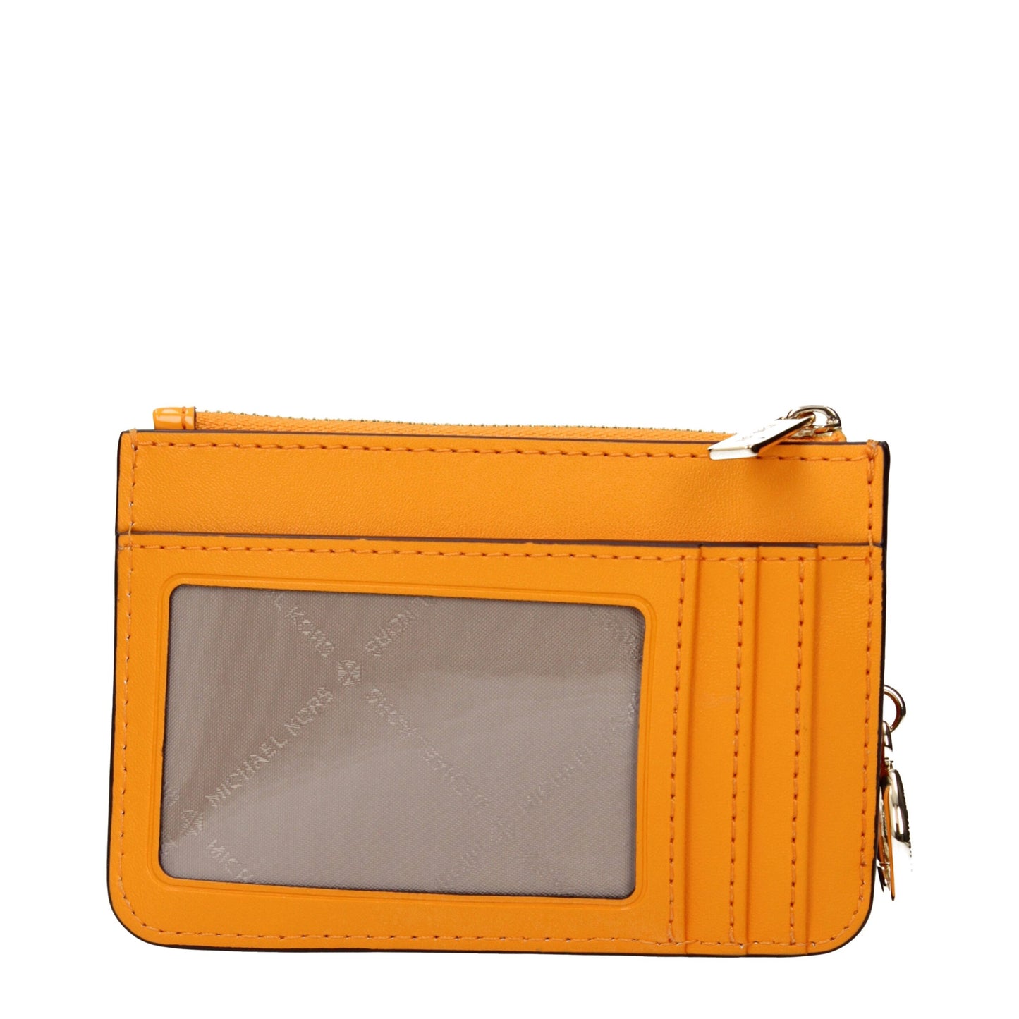 Orange Leather Wallets