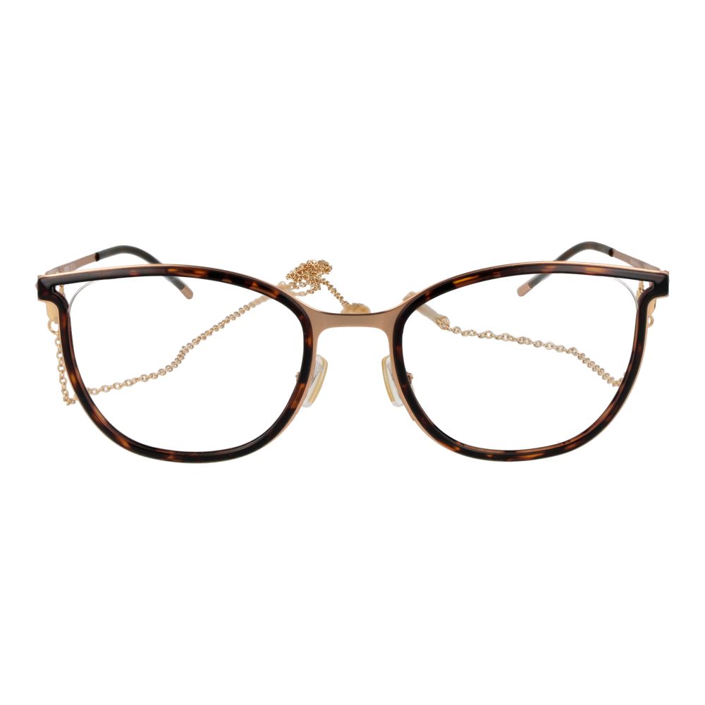 Gold Women Glasses Frame