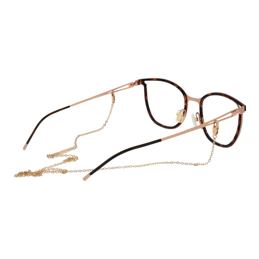 Gold Women Glasses Frame