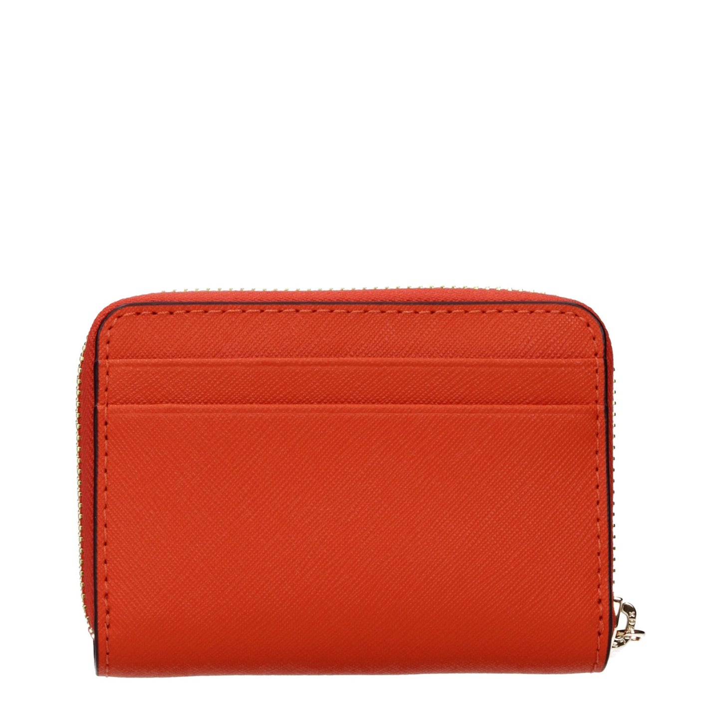 Orange Leather Cardholders