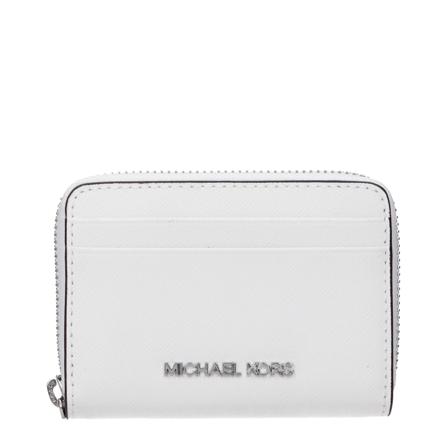 White Leather Cardholders