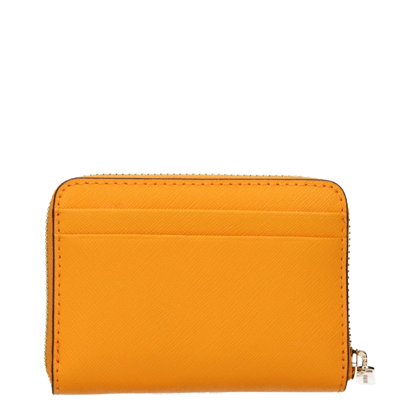 Orange Leather Cardholders