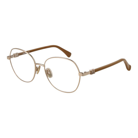 Gold Women Glasses Frame