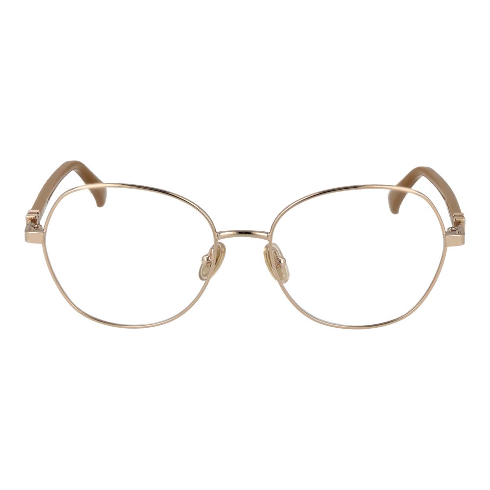 Gold Women Glasses Frame
