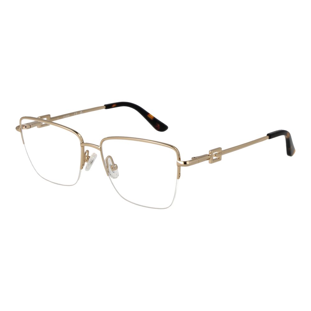 Gold Women Glasses Frame
