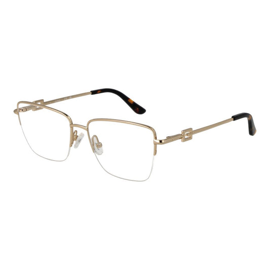 Gold Women Glasses Frame