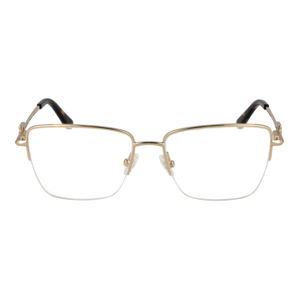 Gold Women Glasses Frame