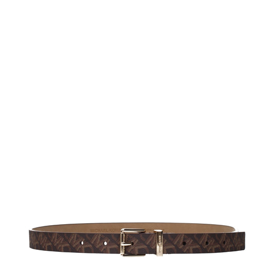 Brown Fabric Regular Belts