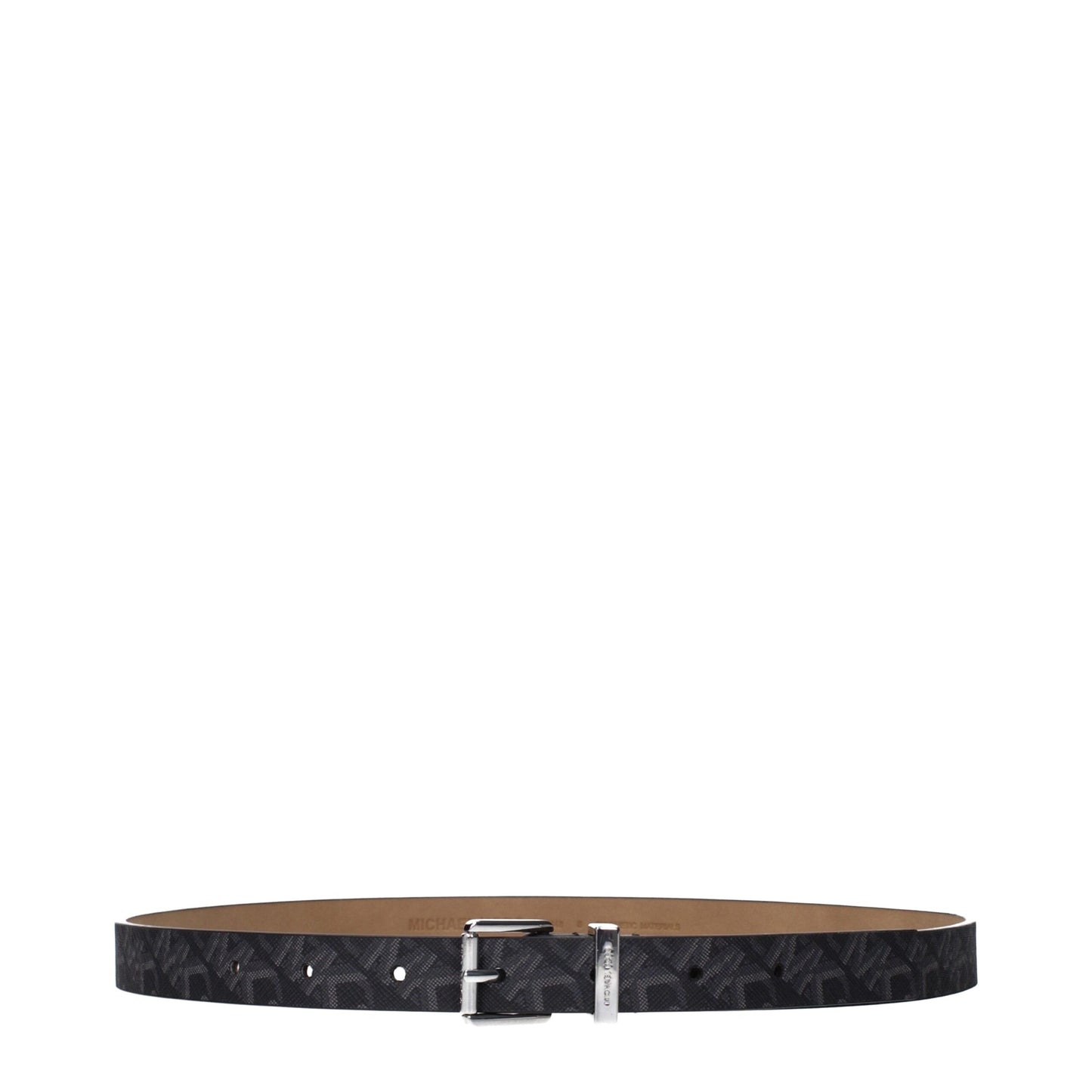 Gray Fabric Regular Belts