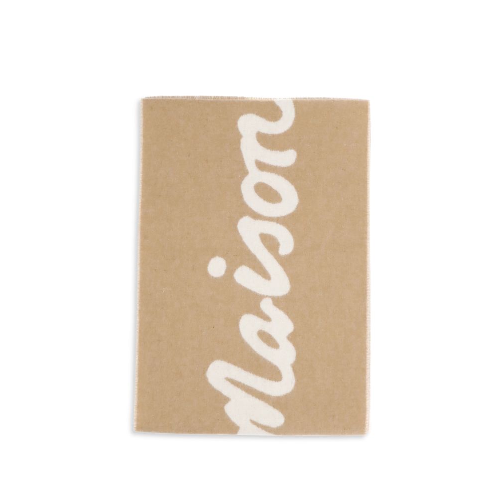 MAISON KITSUNE HANDWRITING SCARF