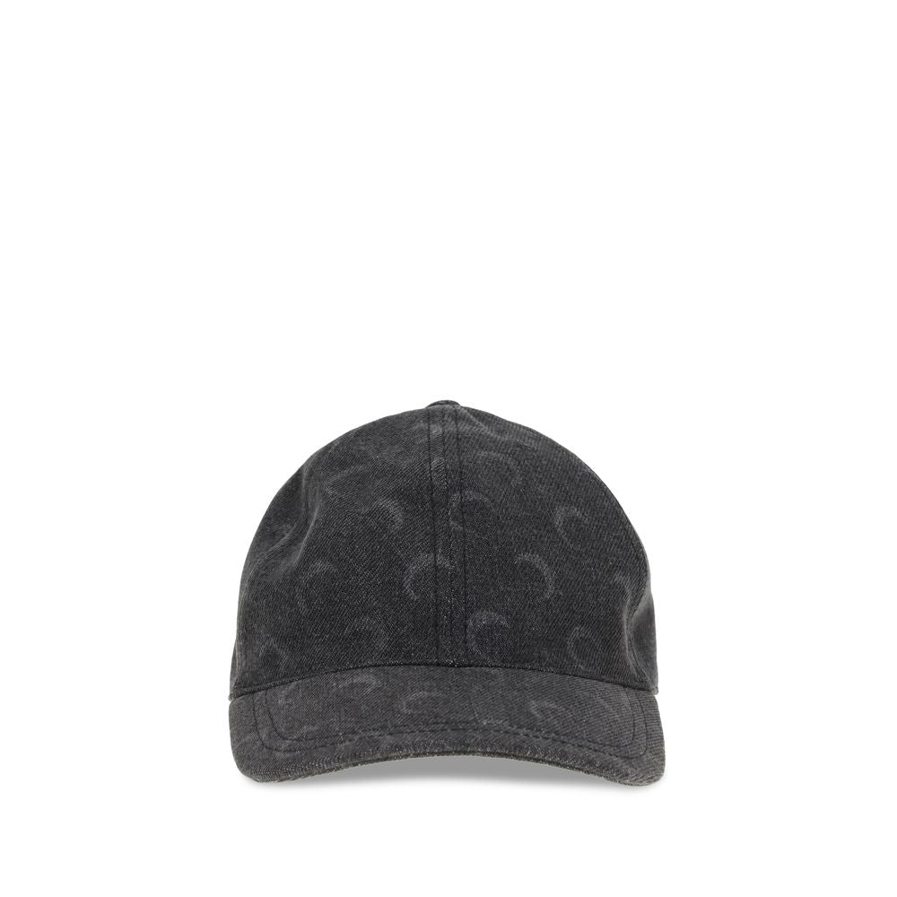 Moon Laser Denim Baseball Hat