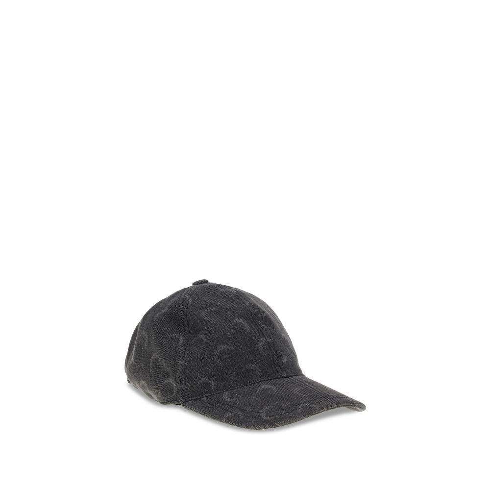 Moon Laser Denim Baseball Hat