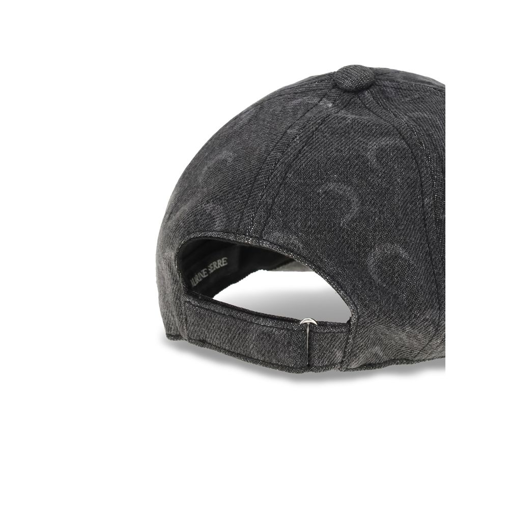 Moon Laser Denim Baseball Hat